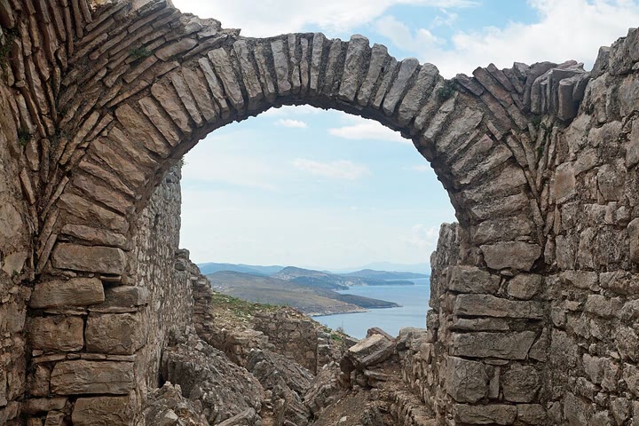 The Monastery of 40 Saints above Saranda